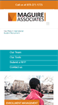 Mobile Screenshot of maguireassoc.com