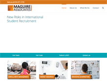 Tablet Screenshot of maguireassoc.com
